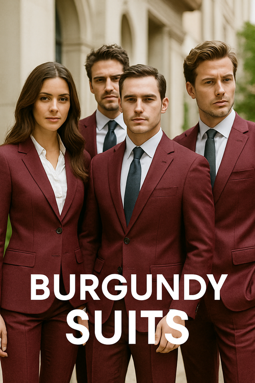 Burgundy Suits